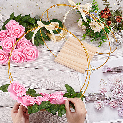 Foam Artificial Rose AJEW-OC0004-66-1