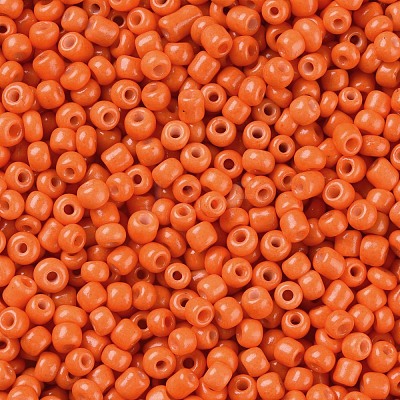Baking Paint Glass Seed Beads SEED-S003-K4-1