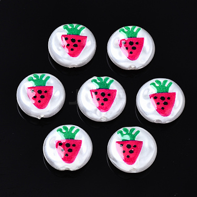 3D Printed ABS Plastic Imitation Pearl Beads KY-S168-015-1
