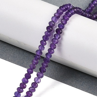 Natural Amethyst Beads Strands G-F778-A04-01-1