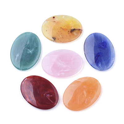 Acrylic Beads OACR-S017-52-1