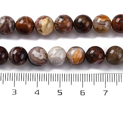 Natural Mexico Crazy Agate Beads Strands X-G-L615-A01-02-1