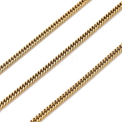 316 Surgical Stainless Steel Cuban Link Chains CHS-B010-01A-G-1