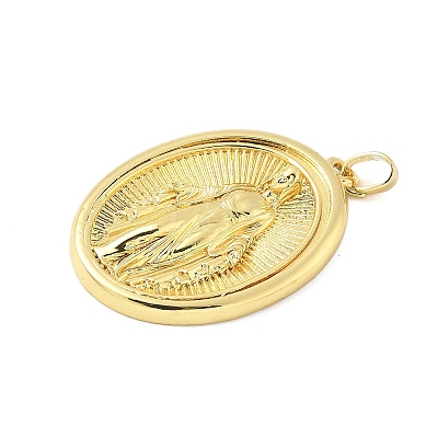 Brass Pendants KK-B139-23B-G-1