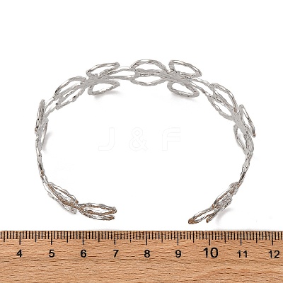 304 Stainless Steel Cuff Bangles LS-BJEW-B135-01A-P-1