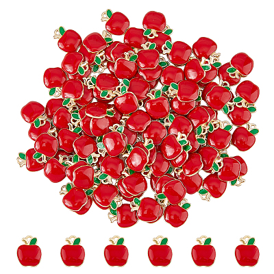 120Pcs Alloy Enamel Charms ENAM-DC0001-63-1