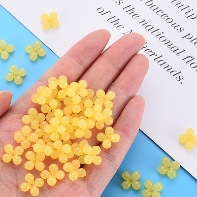 Transparent Acrylic Beads MACR-S373-02E-07-1