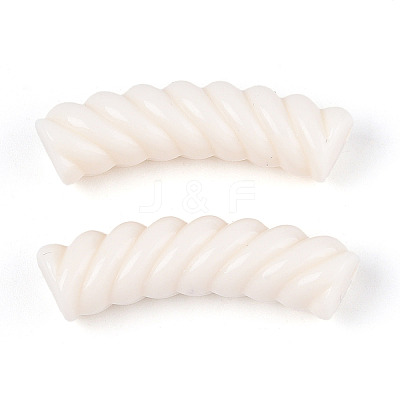 Opaque Acrylic Beads X-OACR-A016-03L-1