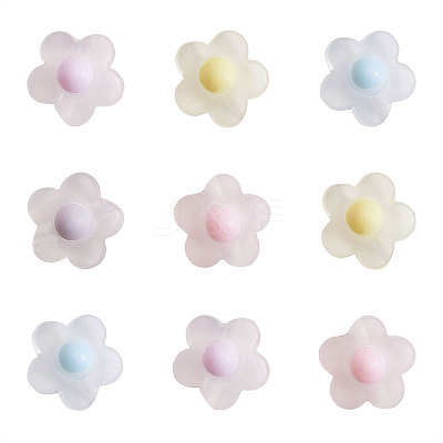 Transparent Acrylic Beads FACR-CJ0001-03-1