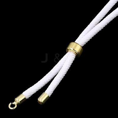 3MM Adjustable Round Nylon Braided Cord Bracelet Making FB-CBAA152-04G-33-1