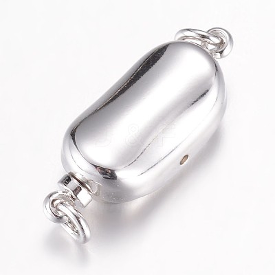 304 Stainless Steel Box Clasps STAS-P100-20M-1