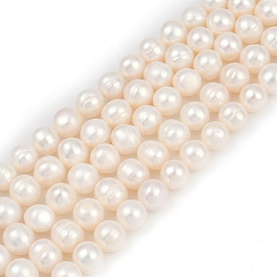 Natural Cultured Freshwater Pearl Beads Strands PEAR-I007-07Z-03C-02-1