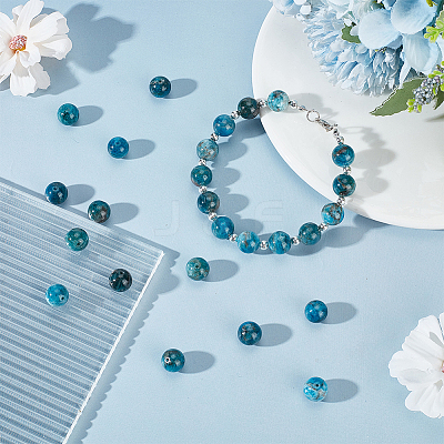1 Strand Natural Apatite Beads Strands G-OC0004-68-1