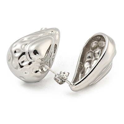 Rack Plating Brass Stud Earrings EJEW-M247-23P-1