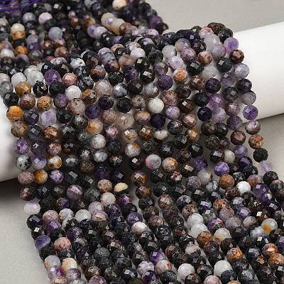 Natural Fluorite Beads Strands G-RM2025-A36-6mm-1