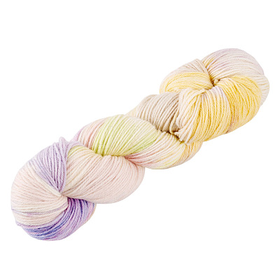 1 Skein Gradient Segment Dyed 80% Wool 20% Acrylic Blended Yarn OCOR-TA0003-02E-1