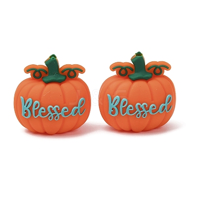 Halloween Food Grade Eco-Friendly Silicone Focal Beads SL-CBAECCD-03B-1