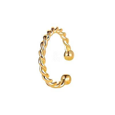 Adjustable Alloy Cuff Earrings LS-EJEW-V006-01B-KCG-1