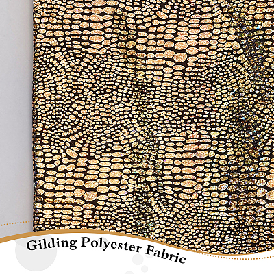 Gilding Polyester Fabric AJEW-WH0314-514C-1