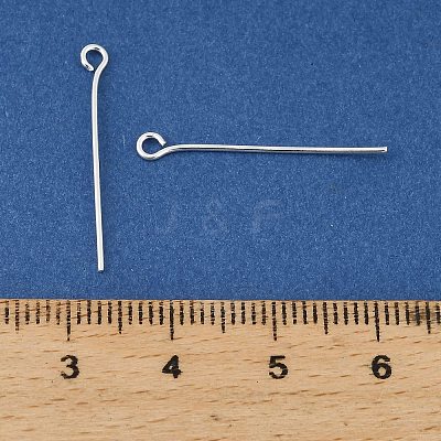 Brass Eye Pins KK-H258-08A-S-1