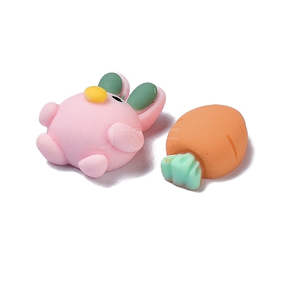Opaque Resin Cabochons RESI-K012-11-1