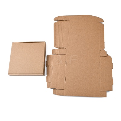 Kraft Paper Folding Box CON-F007-A10-1