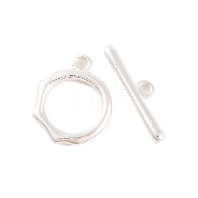 Brass Toggle Clasps KK-U024-02S-1