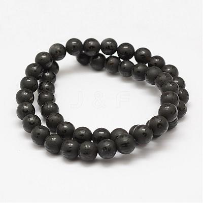Natural Agate Beads Strands G-F451-12mm-01-1