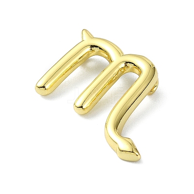 Rack Plating Brass Pendants KK-Q810-04K-G-1