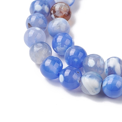 Natural Fire Crackle Agate Beads G-C102-A01-01-1