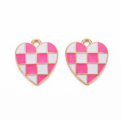 Alloy Enamel Pendants ENAM-S121-176C-RS-1