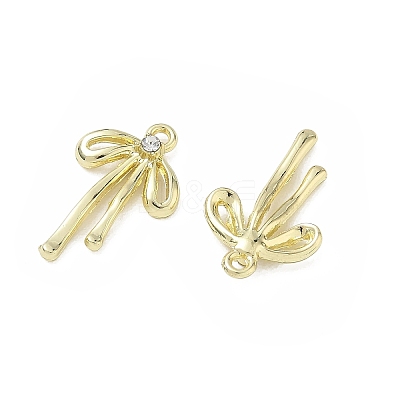 Alloy with Crystal Rhinestone Pendants RB-CBA7D90-01G-1