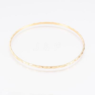 304L Stainless Steel Buddhist Bangles BJEW-G568-15-1
