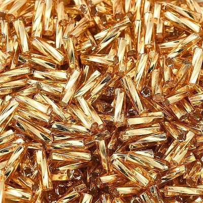 Glass Twist Bugle Beads SEED-C004-07B-1