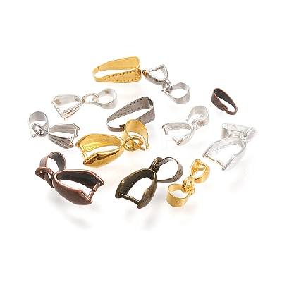 Brass Pinch Bails KK-XCP0001-11-1