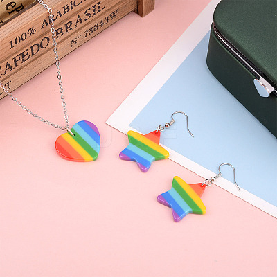 12Pcs 2 Style Plastic Stripe Pendants KY-YS0001-03-1