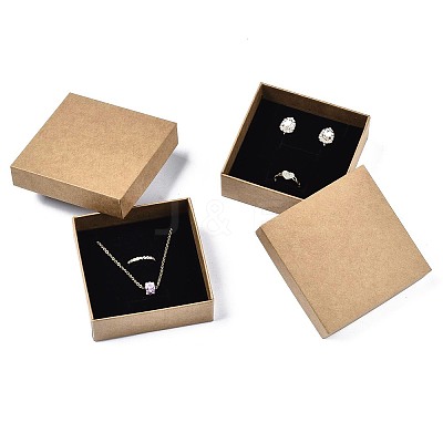 Cardboard Jewelry Set Box LS-CBOX-S018-09A-1