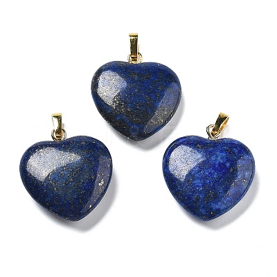 Dyed Natural Lapis Lazuli Pendants G-G956-B07-G-1