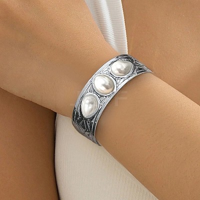 Alloy Cuff Bangles for Women FS-WG9514E-02-1