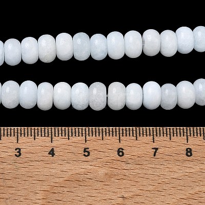 Dyed Natural White Jade Beads Strands GG-CBA9281-A20-5x8mm-1