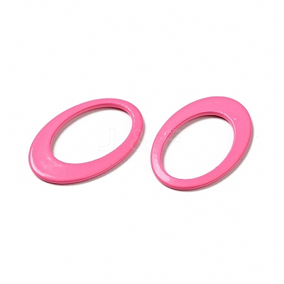 Spray Painted 201 Stainless Steel Linking Rings STAS-G304-05D-1