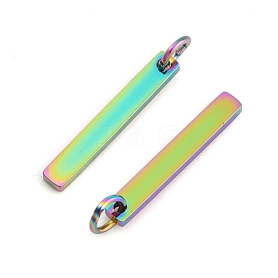 Ion Plating(IP) 304 Stainless Steel Pendants STAS-I311-14D-RC-1