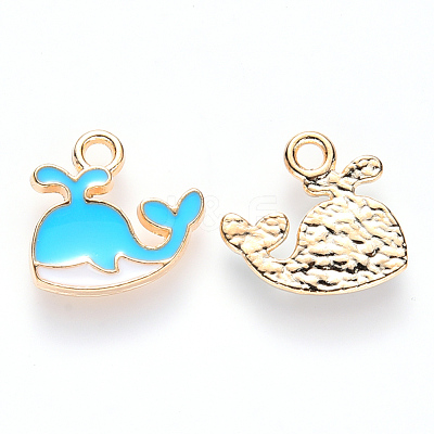 Alloy Enamel Charms ENAM-S121-073-1