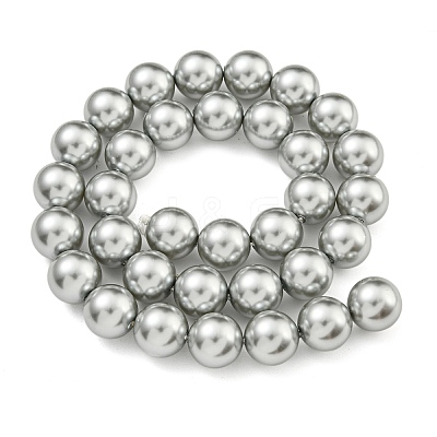 Glass Pearl Beads Strands HY-G002-01F-04-1