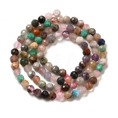 Natural Mixed Stone Beads Strands G-T108-39A-1