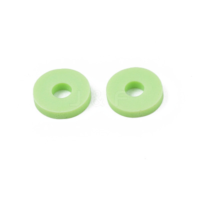 Handmade Polymer Clay Beads CLAY-R067-6.0mm-B24-1