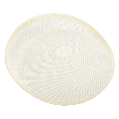 Linen Cloth Mini Hat Fascinator Base AJEW-WH0472-53C-1
