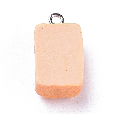 Resin Pendants RESI-K009-10P-1