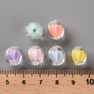 Transparent Acrylic Beads TACR-S152-07A-1