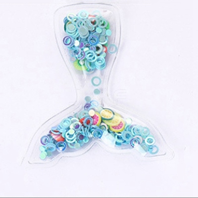 PVC and Paillette Decoration X-HJEW-CJC0002-01C-1